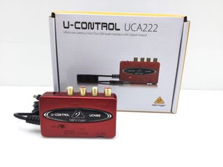 tarjeta sonido behringer u-control uca222