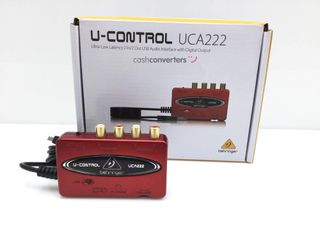 tarjeta sonido behringer u-control uca222