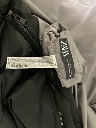 Chaleco largo acolchado reversible