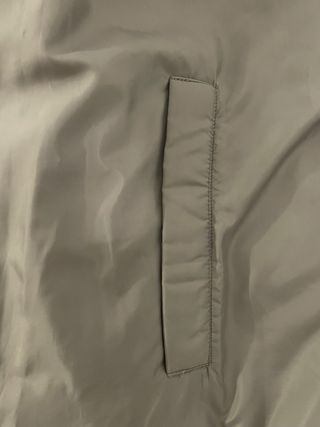 Chaleco largo acolchado reversible