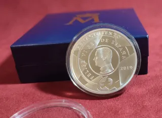 Moneda 10 Euros plata 2019