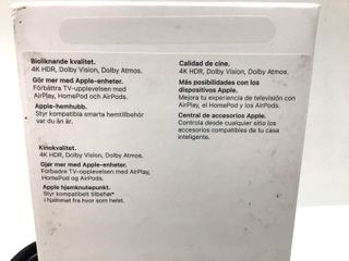 otros tv y  video apple tv 4k 3generation wi-fi 64gb