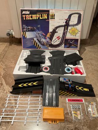 Circuito Scalextric Artin Trampolin M1 vs 959.