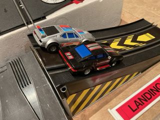 Circuito Scalextric Artin Trampolin M1 vs 959.