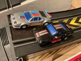 Circuito Scalextric Artin Trampolin M1 vs 959.