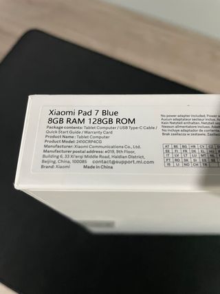 Xiaomi Pad 7 Nuevo con Factura