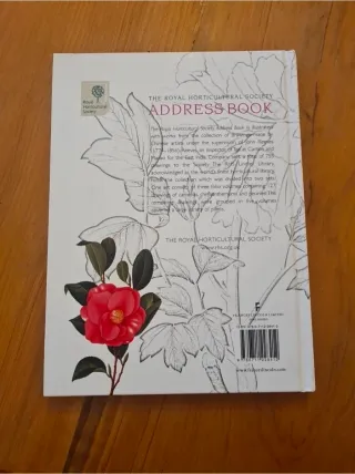Address Book, The Royal Horticultural Society
