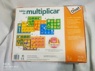 Tablas de Multiplicar Educativas Diset