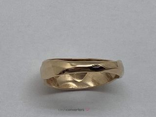anillo oro 18k con circonita