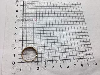 anillo oro 18k con circonita