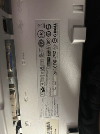 Pantalla de ordenador DELL 20 pulgadas