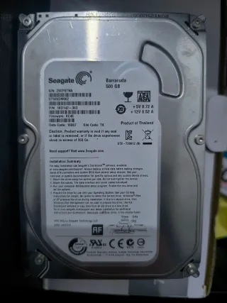 Disco Duro Seagate Barracuda 500GB
