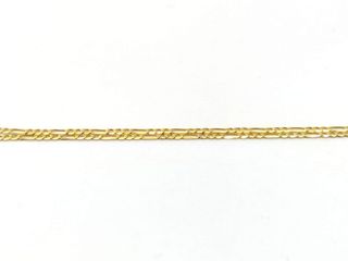cadena oro 18k 22cm
