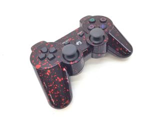 mando ps3 sm negro rojo