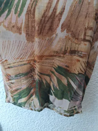 Pantalón estampado.