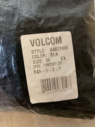 Sudadera con capucha Volcom gris