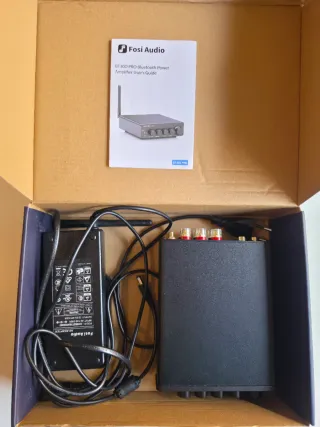 Fosi Audio BT30D PRO Amplificador Negro