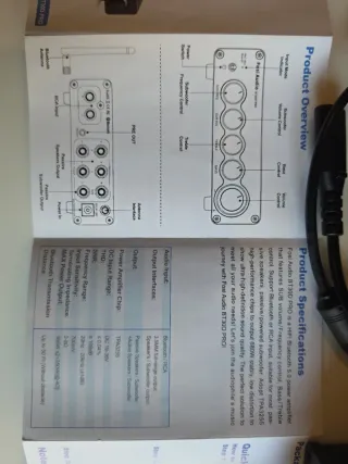 Fosi Audio BT30D PRO Amplificador Negro