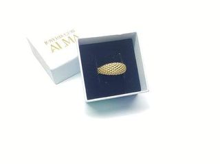 anillo oro 18k t. 12 (16,56 mm)
