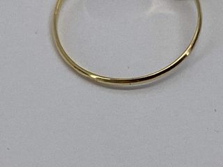 anillo oro 18k con piedra con circonita