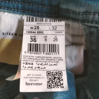 Pantalón vaquero Salsa S-Resist