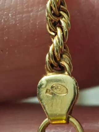 Cadena Oro 18K Cordón Salomónico