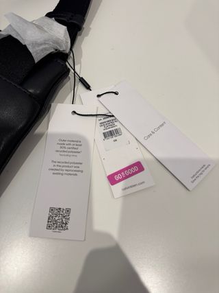 Bandolera Calvin Klein Negra Nueva