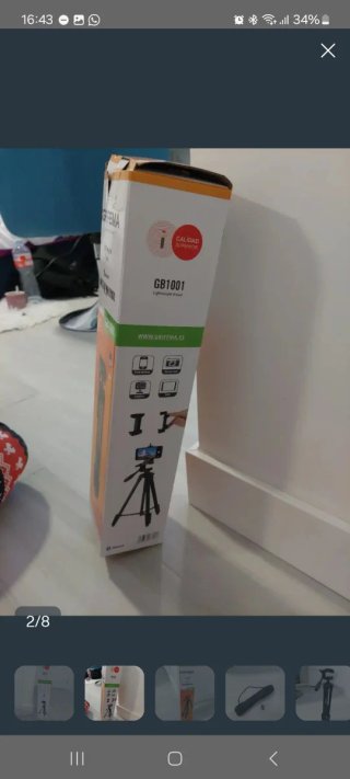 Trípode GRIFEMA Ligero GB1001 Bluetooth