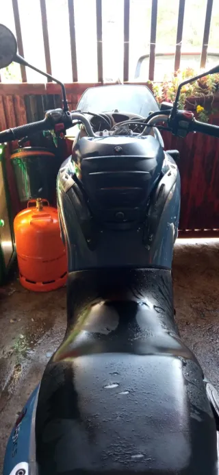 BMW F650 CS Scarver Azul/Plata