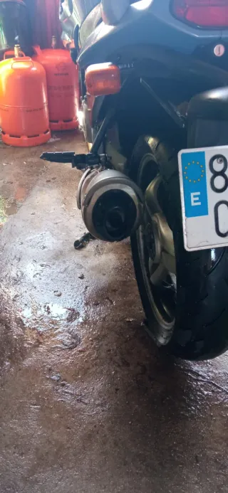 BMW F650 CS Scarver Azul/Plata