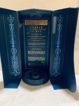 Scatola vuota champagne Louis XV de Venoge