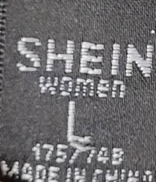 Pantalón SHEIN Negro Talla L