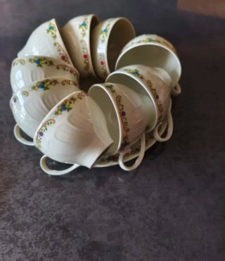 Juego de café de porcelana