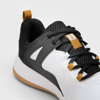 Zapatillas de balonmano H300 BLANCO NEGRO