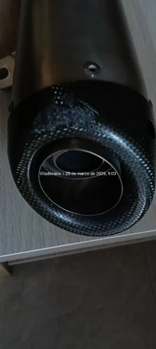 Tubo de escape moto,seminuevo