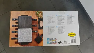Raclette nueva para 8 personas