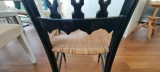 Sedia Chiavarina in Legno e Vimini