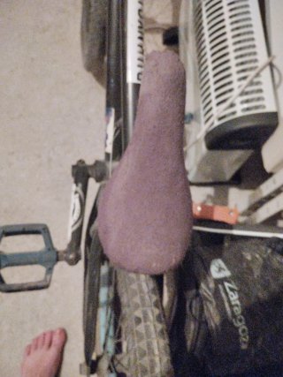 Bicicleta BMX negra