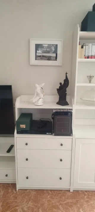 Conjunto Muebles Salón Blanco