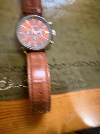 Reloj Rover & Lakes Marrón y Dorado 3 BAR