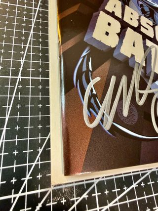 Comic USA Absolute Batman #1 Brooks 2 FIRMAS + COA