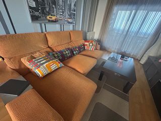 Sofá 3 plazas chaise longue Jufer