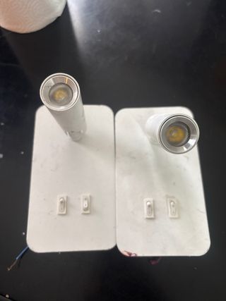 Faretti LED bianchi in plastica