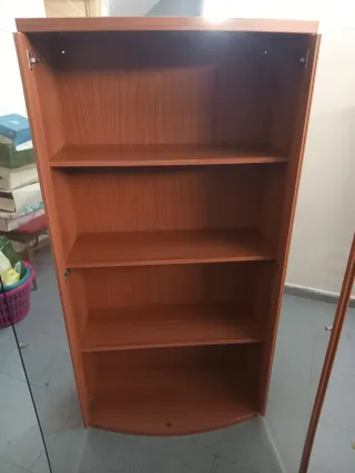 Mueble de cocina o baño madera y verde