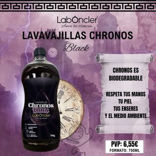 Chronos Black Lavavajillas 750g