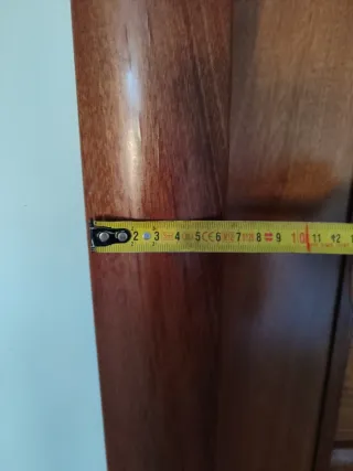 Puerta de madera interio.