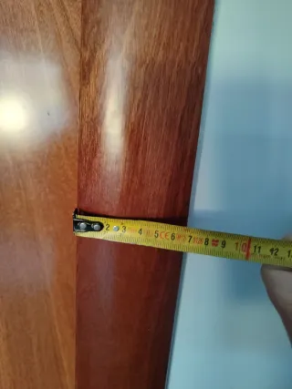 Puerta de madera interio.