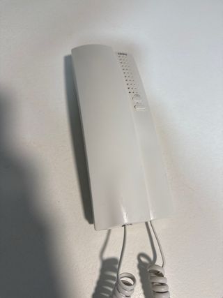 Telefonillo para casa blanco