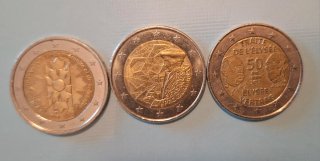 2 euro Francia Moneda Coin Circulada Pièce 2 euro