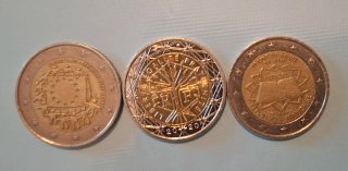 2 euro Francia Moneda Coin Circulada Pièce 2 euro